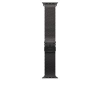Apple Watch Band - Loop in maglia milanese - 49 mm - Nero - Small