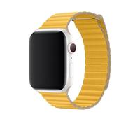 Apple Watch Cinturino In Pelle Leather Loop Meyer Lemon 44mm 45mm 46mm