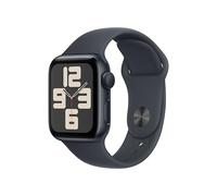 Apple Watch SE (2ª gen.) GPS 40 mm Smartwatch con cassa in alluminio Mezzanotte e Cinturino Sport Mezzanotte - M/L. Tracker per il fitness e il sonno, app Battito, Rilevamento incidenti