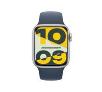 Apple Watch SE 2 GPS + Cellular 44mm Alluminio argento Cinturino Sport blu tempesta M/L | nuovo | confezione originale | 30 Mesi di Garanzia | AN692005