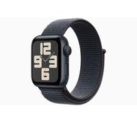 Apple Watch SE 2024 2 gen GPS 40mm Cassa Mezzanotte Cinturino Tessuto Nero MXEA3