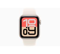 Apple Watch SE 3 GPS, Cassa 40 mm in alluminio galassia con Cinturino Sport galassia - S/M