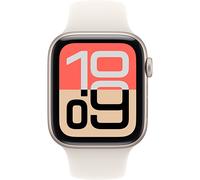 Apple Watch SE 3 (2025) GPS 44mm Starlight Aluminum Case Sport Band M/L - Starli