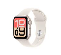 Apple Watch SE 3 GPS + Cellular 40mm Cassa in Alluminio Luce Stellare con Bracciale Sport Luce Stellare - S/M - Nouvo
