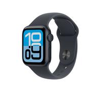 Apple Watch SE 3 GPS 40mm, Cassa in Alluminio Mezzanotte con cinturino Sport Mezzanotte - S/M