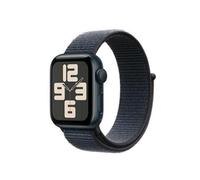 Apple Watch SE (2ª gen.) GPS 40 mm Smartwatch con cassa in alluminio Mezzanotte e cinturino Sport Loop Inchiostro. Tracker per fitness e sonno, app Battito, Rilevamento incidenti, Carbon Neutral
