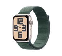 Apple Watch SE GPS 44mm Galassia Cassa Alluminio con Cinturino Sport Loop Lago Verde