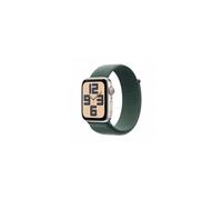 Apple Watch SE GPS 44mm Galassia Cassa Alluminio con Cinturino Sport Loop Lago Verde