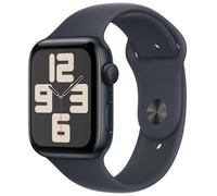 Apple Watch SE GPS 44mm OLED Alluminio Midnight Cinturino Sport M/L Resistente all'acqua 50m