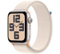 Apple Watch SE GPS 44mm Starlight Aluminium Case with Starlight Sport Loop