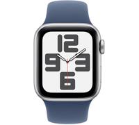 Apple Watch SE GPS + Cellular - 40 mm - Cassa in alluminio argento - Cinturino Sport denim - S/M