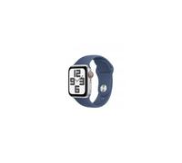 Apple Watch SE GPS + Cellular 40mm Argento Cassa Alluminio con Denim Sport Band - S/M