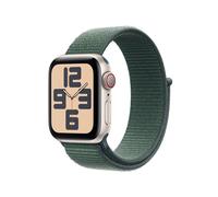 Apple Watch SE GPS + Cellular 40mm Cassa Alluminio Galassia con Verde Lago Sport Loop Apple