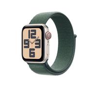 Apple Watch SE GPS Cellular 40mm Cassa Alluminio Galassia con Verde Lago Sport Loop (Apple Watch SE GPS Cellular - 2 generazione - 40 mm - starlight aluminum - smartwatch con sport loop - nylon morbid