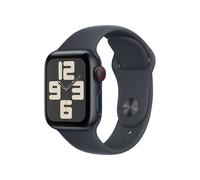 Apple Watch SE OLED 40 mm Digitale 324 x 394 Pixel Touch screen 4G Nero Wi-Fi GPS (satellitare)