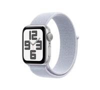 Apple Watch SE OLED 40 mm Digitale 324 x 394 Pixel Touch screen Argento Wi-Fi GPS satellitare (APPLE WATCH SE GPS 40MM SILVER - ALU W. BLUE CLOUD SPORT LOOP) - Nouvo