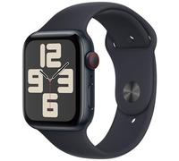 APPLE - Watch SE OLED 44 mm Digitale 368 x 448 Pixel Touch screen 4G Nero Wi-Fi GPS (satellitare)