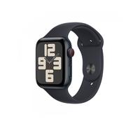 Apple Watch SE GPS + Cellular Cassa 44mm in Alluminio Mezzanotte con Cinturino Sport Mezzanotte - M/L