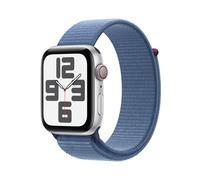 Apple Watch SE OLED 44 mm Digitale 368 x 448 pixel Touchscreen 4G Argento Wifi GPS (satellite), argento - Nouvo