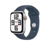 Apple Watch SE OLED 44 mm Digitale 368 x 448 Pixel Touch screen 4G Argento Wi-Fi GPS (satellitare)