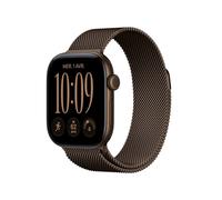 Apple Watch Serie 12 (GPS + Cellular) Cassa da 46 mm in Alluminio Bronzo scuro con cinturino Loop Milanese Bronzo scuro - M/L - Nouvo