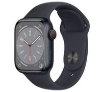 Apple Watch Series 8 GPS + Cellular 41mm Cassa in Alluminio color Mezzanotte con Cinturino Sport Band Mezzanotte - Regular