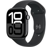 Apple Watch Series 10 (2024) GPS, Cassa Nera da 42mm con Cinturino in Gomma M/L, Nero - Nouvo