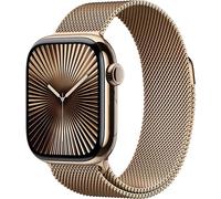 Apple Watch Series 10 OLED 42 mm Digitale 374 x 446 Pixel Touch screen 4G Oro Wi-Fi GPS (satellitare)