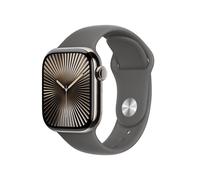 Apple Watch Series 10 Serie 10 GPS + Cellular 42mm Cassa in Titanio con Stone Grey Sport Band - M/L Apple