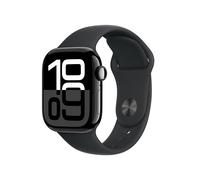 Apple Watch Series 10 42MM GPS S/M Alluminio Jet Black Nero Sport Band