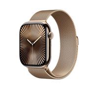 Apple Watch Series 10 46MM GPS+Cellular S/M Alluminio Oro Milanese Oro Loop
