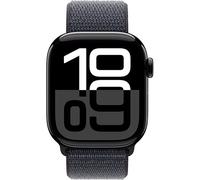 Apple Watch Series 10 GPS 42mm Jet Black Aluminum Case Sport Loop - Ink EU