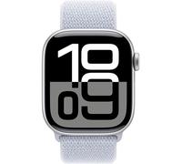 Apple Watch Series 10 GPS 42mm Silver Aluminum Case Sport Loop - Blue Cloud EU