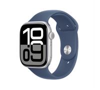 Apple - Watch Series 10 Gps 46mm Alluminio-argento - Sport Band Denim M/l Apple