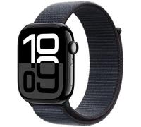 Apple Watch Series 10 GPS 46mm OLED Nero Azabache Loop Sportivo Tinta Taglia Unica IP6X WR50