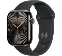 Apple Watch Series 10 GPS + Cellular 42mm con cassa Slate titanium e Black Spor