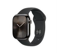 Apple - Watch Series 10 Gps + Cellular 42mm Titanio-ardesia - Sport Band Nero M/l Apple
