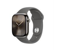 Apple - Watch Series 10 Gps + Cellular 42mm Titanio-naturale - Sport Band Grey M/l Apple