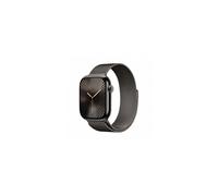 Apple Watch Series 10 GPS + Cellular 46mm Cassa Titanio Ardesia con Slate Milanese Loop - S/M