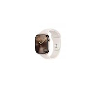 Apple Watch Series 10 GPS + Cellular 46mm Cassa Titanio Oro con Galassia Sport Band - S/M