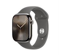 Apple - Watch Series 10 Gps + Cellular 46mm Titanio-naturale - Sport Band Grey M/l Apple