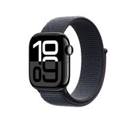 Apple Watch Series 10 LTE 42mm Diamantschwarz Aluminiumgehäuse mit Ink Sport Loop