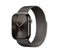 Apple Watch Series 10 LTE 46mm Slate Titangehäuse mit Slate Milanese Loop S/M