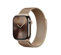 Apple Watch Series 10 OLED 42 mm Digitale 374 x 446 Pixel Touch screen 4G Oro Wi-Fi GPS (satellitare)