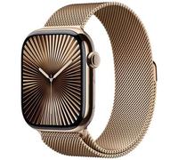 Apple Watch Series 10 OLED 46 mm Digitale 416 x 496 Pixel Touch screen 4G Oro Wi-Fi GPS (satellitare)