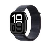 Apple Watch Series 10 Serie 10 GPS 46mm Cassa in Alluminio color Jet Black con Sport Loop Apple
