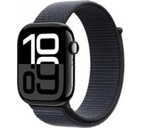 Apple Watch Series 10 Serie 10 GPS 46mm Cassa in Alluminio color Jet Black con Sport Loop - MWWR3QL/A