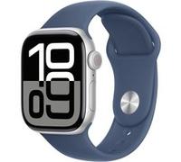 Apple - Watch Series 10 Gps + Cellular 42mm Alluminio-argento - Sport Band Denim M/l Apple