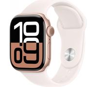 Apple Watch Series 10 Serie 10 GPS + Cellular 42mm Cassa in Alluminio color Oro Rosa con Light Blush Sport Band - S/M - MWX93QL/A