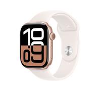 Apple Watch Series 10 Serie 10 GPS + Cellular 46mm Cassa in Alluminio color Oro Rosa con Light Blush Sport Band - M/L Apple